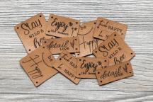 Set de designer « message » by Unikati (Cuir artificiel) - Article n° 9104