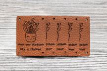 Set d’étiquettes design « Bloom & Flower » by Unikati - Article n° 9131