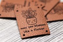 Set d’étiquettes design « Bloom & Flower » by Unikati - Article n° 9131