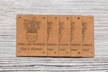 Set d’étiquettes design « Bloom & Flower » by Unikati - Article n° 9131