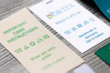 Sachet d'échantillons : Découvrez les étiquettes d’entretien et de taille - Article n° 3006