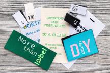 Sachet d'échantillons : Découvrez les étiquettes d’entretien et de taille - Article n° 3006