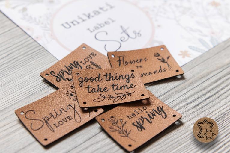 Set de designer « spring love » by Unikati (Cuir artificiel) - Article n° 9102