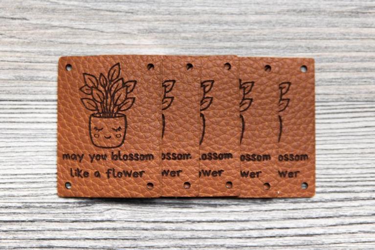 Set d’étiquettes design « Bloom & Flower » by Unikati - Article n° 9131