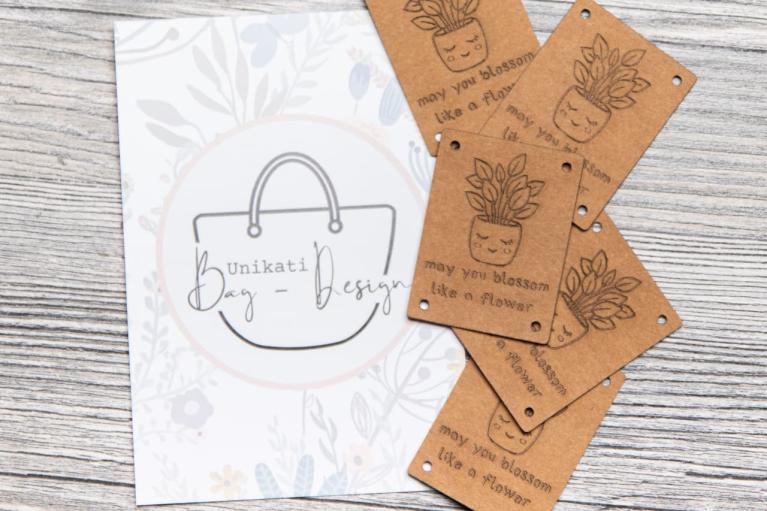 Set d’étiquettes design « Bloom & Flower » by Unikati - Article n° 9131