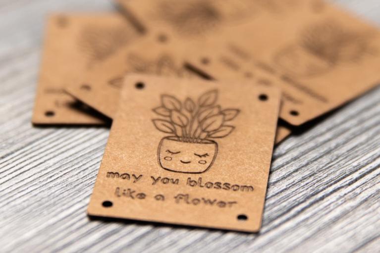 Set d’étiquettes design « Bloom & Flower » by Unikati - Article n° 9131