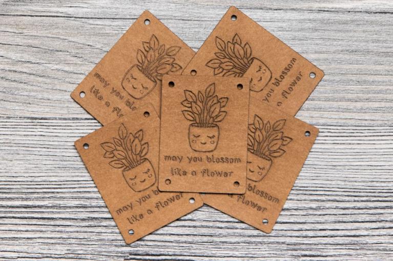 Set d’étiquettes design « Bloom & Flower » by Unikati (FloraPap) - Article n° 9131