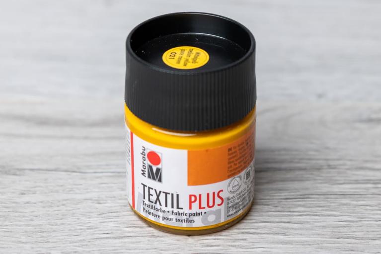 Marabu Textil Plus 50 ml  (jaune-moyen) - Article n° 2511
