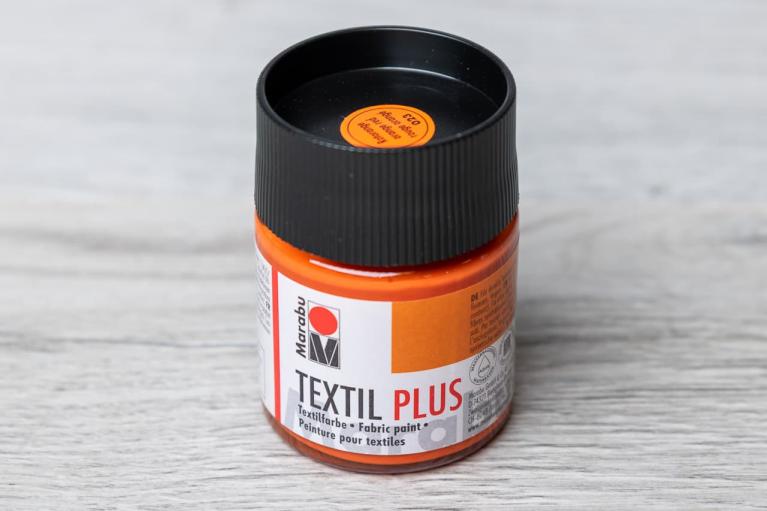 Marabu Textil Plus 50 ml  (rouge-orange) - Article n° 2511