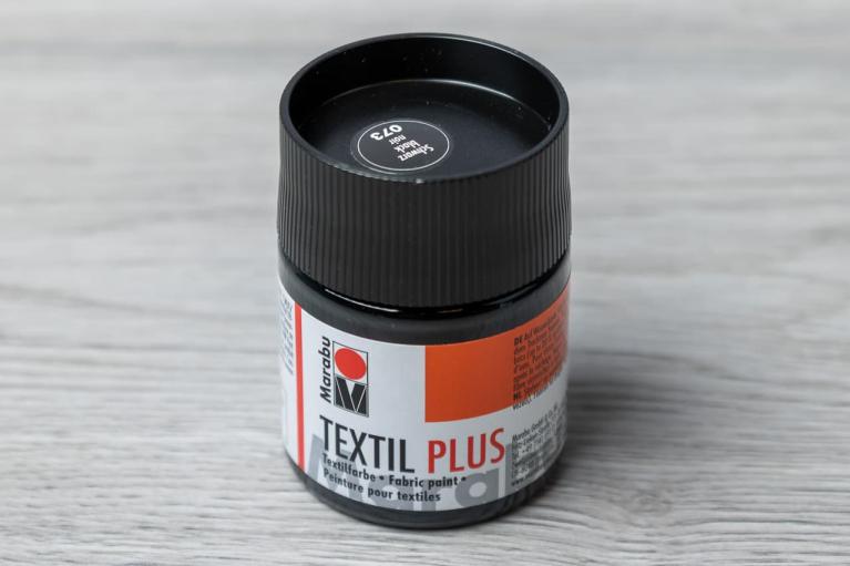 Marabu Textil Plus 50 ml  (noir) - Article n° 2511